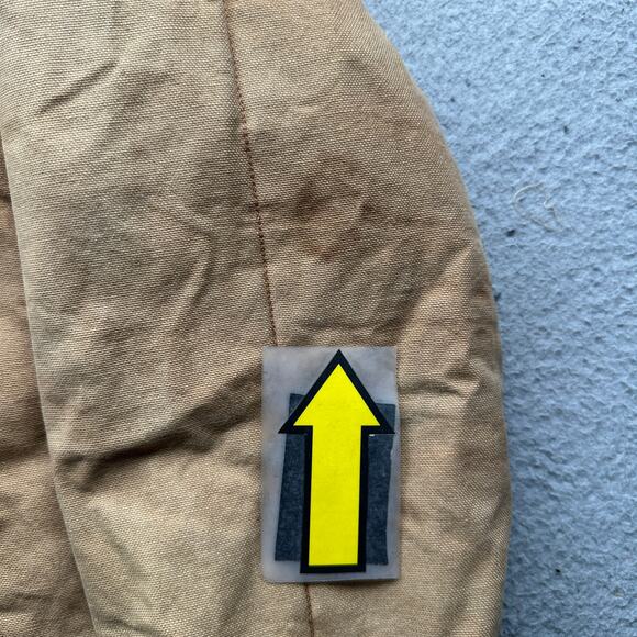 Vintage Walls Blizzard Pruf Insulated Canvas Quilted Lined Jacket Men XL Brown - Picture 14 of 16